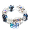 Bijoux de Noël / Bracelet de Noël / Verre Snowwhite (XBL13125)